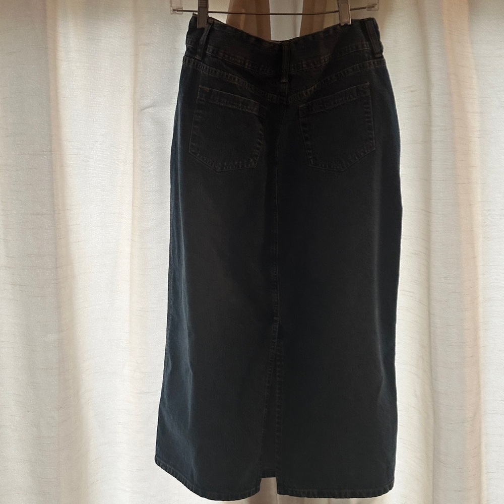 Christopher & Banks A-Line Denim Skirt - Picture 3 of 5